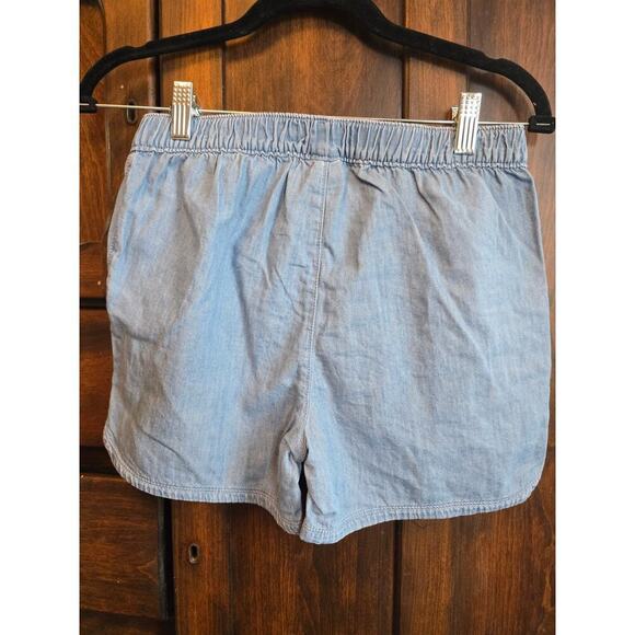 Lot of 2 -Chambray pull-on shorts size 14 - Picture 5 of 9